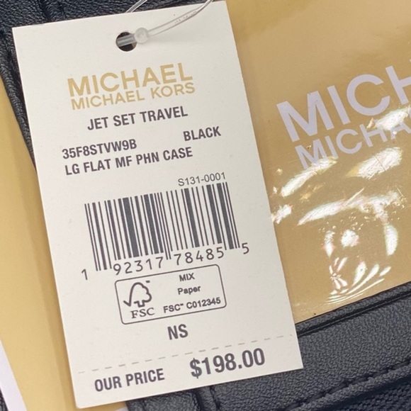 Michael Kors Flat Phone Case Wallet Wristlet - Picture 6 of 8